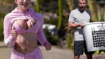 TeamSkeet - Buxom Blonde Babe Gets Her Pink Pussy Filled With Her Stepbro's Huge Load