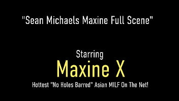 Busty Maxine X has every hole available for a hot submission session with a huge dick dom where she can't stop cumming though she can't see with that hood on! Full Video & Maxine Live @ MaxineX.com!